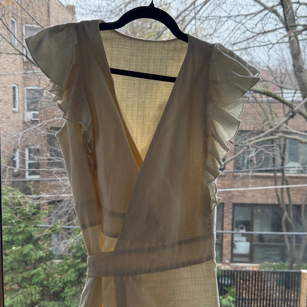 Beautiful 100% cotton SUBTROPICALIA wrap dress - Picture 2 of 4